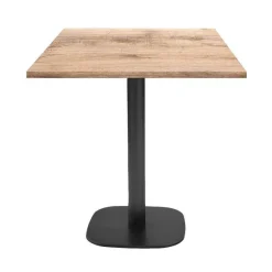 Best RETIF Table 70X70Cm Mod Le Round Bois Tanin Naturel
