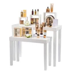 Cheap RETIF Tables Pr Sentation Blanc Mat L100Xp40Xh79.5Cm - L80Xp35Xh60Cm - Par 2