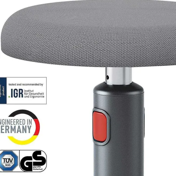 Best Sale RETIF Tabouret Assis-Debout Ergo Cosy Aktiv Gris
