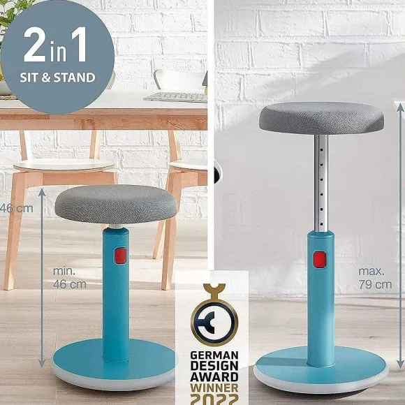 Cheap RETIF Tabouret Assis-Debout Ergo Cosy Aktiv Bleu