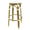 Fashion RETIF Tabouret De Bar Empilable D'Ext Rieur En Aluminium Et Textyl Ne Biarritz Cru