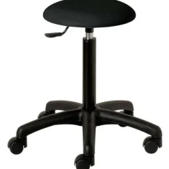 Cheap RETIF Tabouret Roulettes Noir R Glable H (51 71)Cm