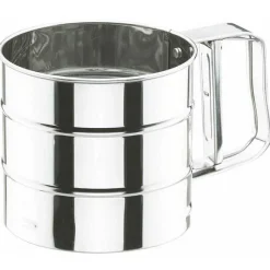 Store RETIF Tamis Automatique Tout Inox - 350 G - Haut. 9.5 Cm 10.5 Cm
