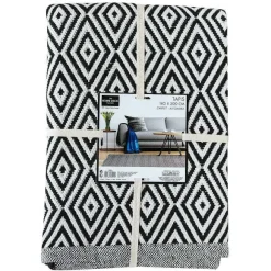 Flash Sale RETIF Tapis Losanges Noirs Et Blanc 1,40X20M