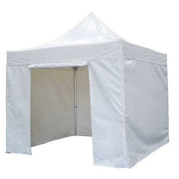 Flash Sale RETIF Tente Blanc 3X3M Structure Acier Toit Polyester 200 G/M
