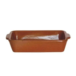 Shop RETIF Terrine En Terre Cuite Marron 500Ml 18X13,2X4Cm Par 12
