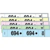 Online RETIF Tickets Vestiairex10 Carnets De 50 Tickets Avec 3 Trous 30X200Mm Assortis
