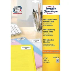 Cheap RETIF Tiquettes Mini, 46,0 X 11,1 Mm, Blanc - Paquet De 2100