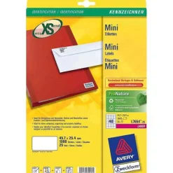Best RETIF Tiquettes Mini, 35,6 X 16,9 Mm, Blanc - Par 2000