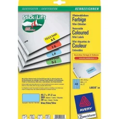 Hot RETIF Tiquettes Stick&Lift 38X21,2 Mm Jaune 1300 Sur 20 F A4