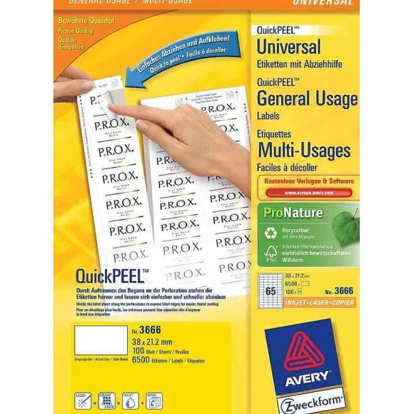 Flash Sale RETIF Tiquettes Universelles, 70,0 X 50,8 Mm, Blanc, Sur 100 F A4