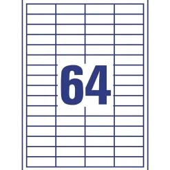 Clearance RETIF Tiquettes Universelles Quickpeel, 48,5X16,9Mm, Blanc, Sur 100 F A4