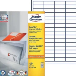 Clearance RETIF Tiquettes Universelles Quickpeel, 48,5X16,9Mm, Blanc, Sur 100 F A4
