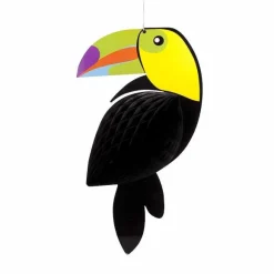 Best RETIF Toucan Geant Jaune Et Noir 44 Cm - Par 6 Lots De 1