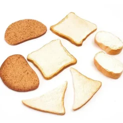 Discount RETIF Tranches De Pains Artificiels Assortis Lot De 8 En Plastique Souffl