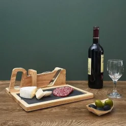 Cheap RETIF Trancheuse Charcuterie Avec Plateau Ardoise