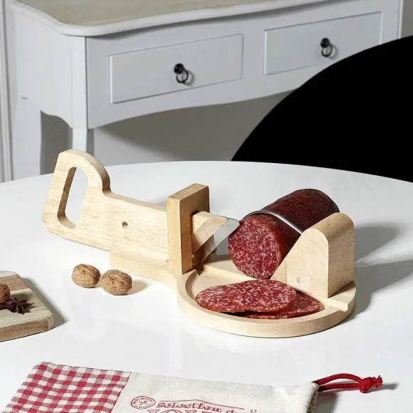 Flash Sale RETIF Trancheuse Charcuterie Ronde En Bois