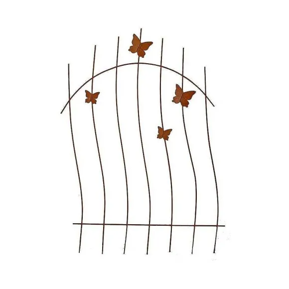 Cheap RETIF Treillage En Fer Papillon 83X3X120Cm