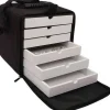 Hot RETIF Valise De Transport Pour Pr Sentoirs Bijoux 24,5 X 23,5 X 25,5Cm