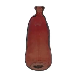 Discount RETIF Vase Bouteille En Verre Recycl Rouge Ambre H51Cm