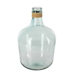 Discount RETIF Vase Dame Jeanne Verre Et Raphia D27 X H42 Cm