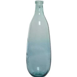 Sale RETIF Vase En Verre Bleu Recycl 25X75Cm