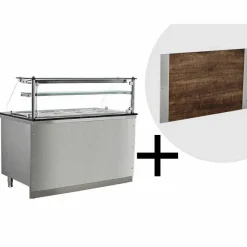 Best Sale RETIF Vitrine Chauffante 1,50 M - 4 X Gn 1/1