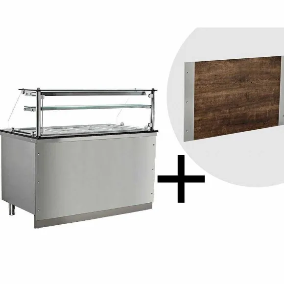 Best Sale RETIF Vitrine Chauffante 1,50 M - 4 X Gn 1/1
