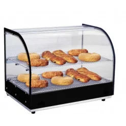 Discount RETIF Vitrine Chauffante Double Niveau Avec Vitrage Bomb Dot De 2 Grilles
