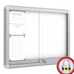 Cheap RETIF Vitrine Maxi Fond M Tal Magn Tique Portes Coulissantes10 A4