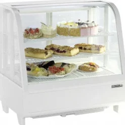 Clearance RETIF Vitrine R Frig R E Patisserie Poser 100 Litres Blanche
