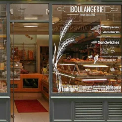 Best Sale RETIF Vitrophanie Mood Board Boulangerie P Tisserie - 70 X 100 Cm