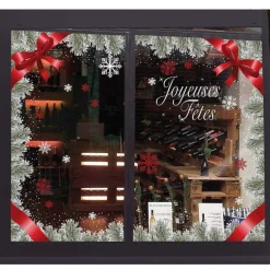 Outlet RETIF Vitrophanie N Ud Et Ruban Cadeau Gauche - 70 X 100 Cm